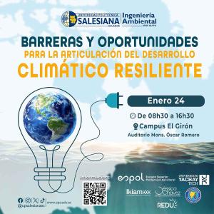 Panel: Barreras y oportunidades para la articulación del desarrollo climático resiliente